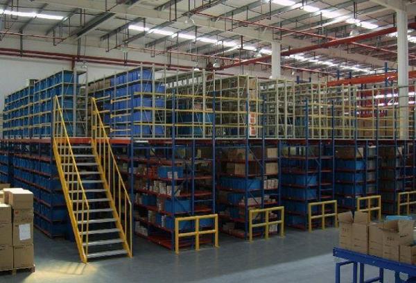 Heavy Duty Steel Structure Mezzanine Rack System Flexible Design Corrosion Resistance