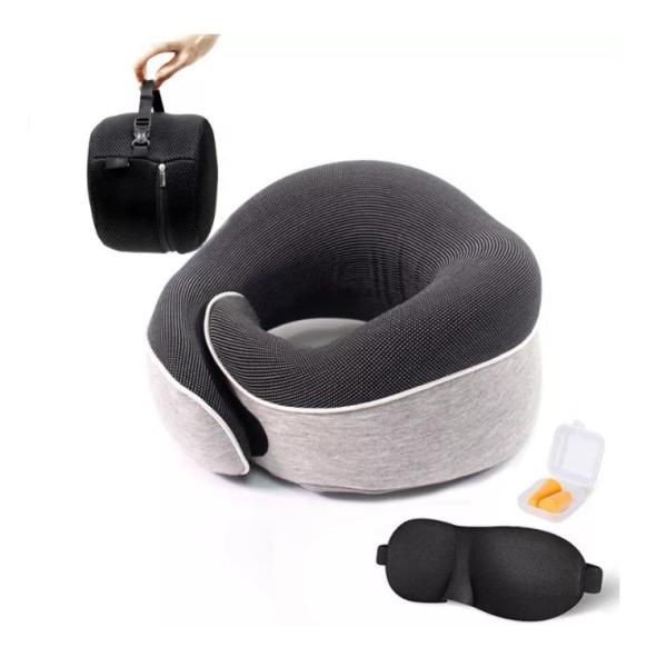 SAIEN SN-FC583 Full Support No Neck Pain Memory Foam Neck Pillow Anti-Static tested ROHS