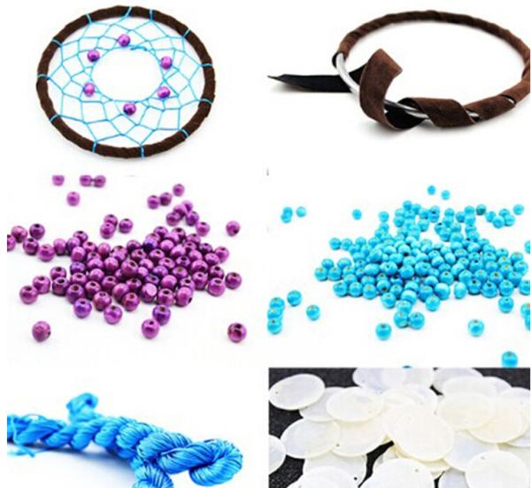 Party Decoration pretty Colors Available Wholesale Indian Feather Dream Catcher