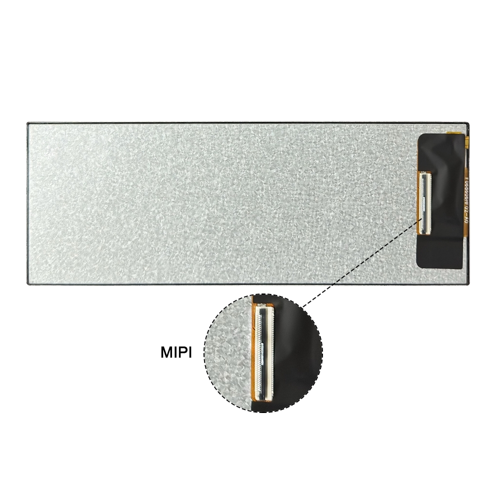 6.88 Inch Incell TFT LCD Module with 480×1280 Resolution MIPI Interface and Ultra Wide Temperature -30~+80℃ Bar Type LCD Display