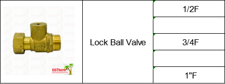 Задерживающий клапан соединения замка одиночный подгонял латунный шариковый клапан цвета