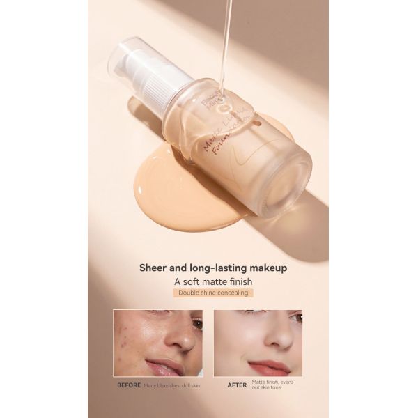 Custom Logo Private Label Oil Control Full Coverage Concealer Waterproof Long Lasting Makeup Liquid CC Foundation Cream