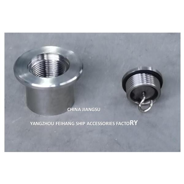 Water Tank Sounding Tubes Head Sounding Pipe Head Stainless Steel Plug DN40-DN150