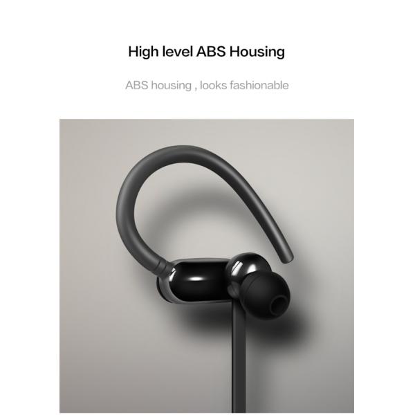 ABS Plastic Earhook Wired In Ear Earphones 16Ω Anti UV Powerful