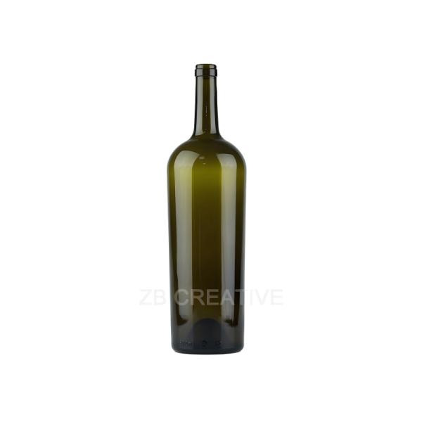 Cork Finish Grand Reserve Empty Wine Glass Bottle 1500ml Bordeaux Glass Bottle 920g 1937K-2B