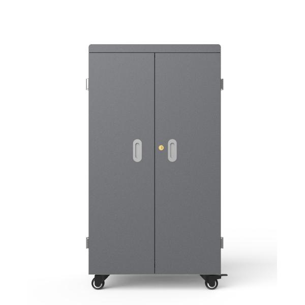 Тележка 670x500x1320mm мобильного устройства Ipad класса ПК 64 заливов поручая