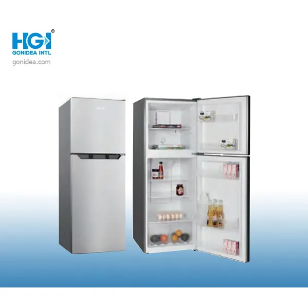 Top Freezer Inverter Multi-Air Flow System Glass Door No Frost Refrigerator Bcd-350W