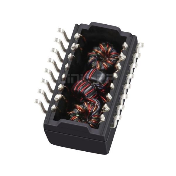 WE 7490100161A Compatible LINK-PP LP1198NL 10/100 Base-T Single Port SMD 16 PIN Ethernet Telecom Transformer