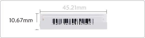 Retail stores 58Khz am label eas dr label roll blank label sticker