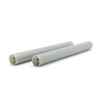 Profiled Extrusion ABS Pipe High Temp Resistance Flexible Wire Conduit Customized Plastic