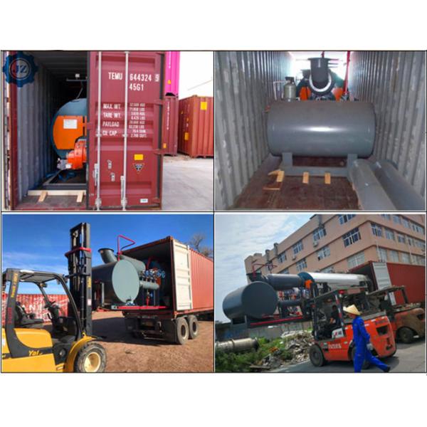 Installation-Free 2000KG 2TONS Natural Gas LPG Diesel Oil Fired Steam Boiler Supplier Price