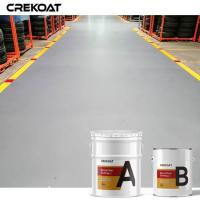 O revestimento amigável do assoalho da cola Epoxy do deslizamento de Eco não suporta os espaços pesados dos impactos de alto brilho