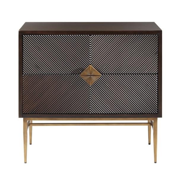 Matoezzi 2 Door Bedroom Accent Cabinet Chest Livingroom Furniture