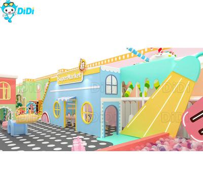 Custom Candy Themed Indoor Soft Play Kids Sports Playground Game Center