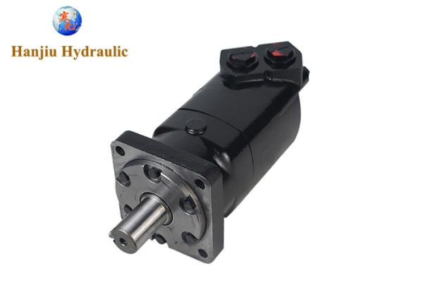 BMK6 Motor hidráulico 500 ml/r 4 parafusos, flange quadrada de 38,1 mm eixo 1 15/16 porta