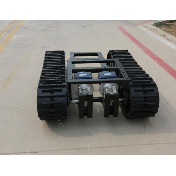 Grande couleur en caoutchouc de noir de train d'atterrissage de voie de Frameset pour la machine à paver/déchargeur