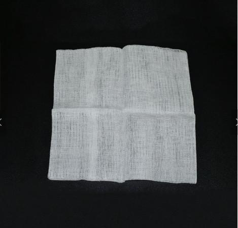 Do cotonete médico da gaze do algodão descartável borda desdobrada ou dobrada com X Ray