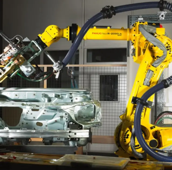 Industrial Robot FANUC R-2000iC/165F Material Handling Loading and Unloading Robot CNGBS Robot Guide Rail Linear Tracks