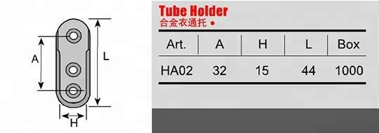 Wood Wardrobe Clothes Closet Rod Pole End Bracket Support Holder Zinc Alloy