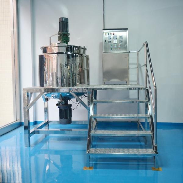 champô do gel do banho do revestimento do dobro 5000L que faz a máquina misturadores químicos líquidos linha de produção do sabão líquido