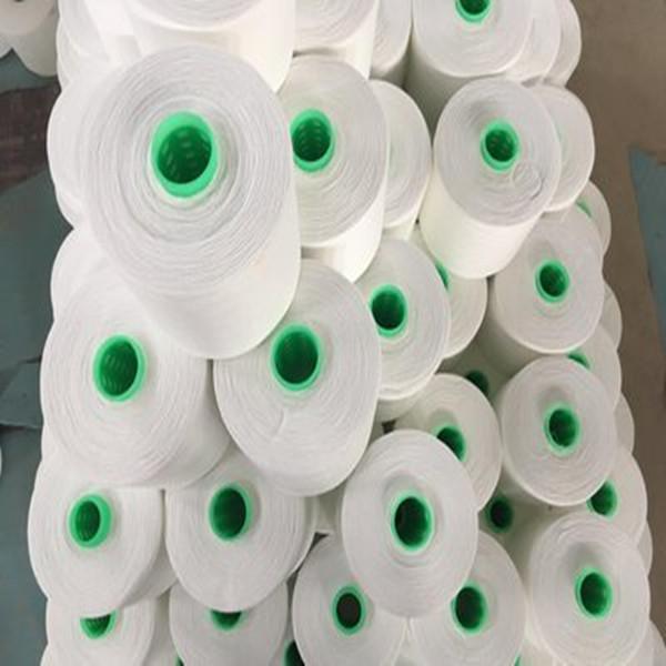 High Tenacity 30/2 Raw White100% Polyester Spun Sewing Yarn With Cheap Price