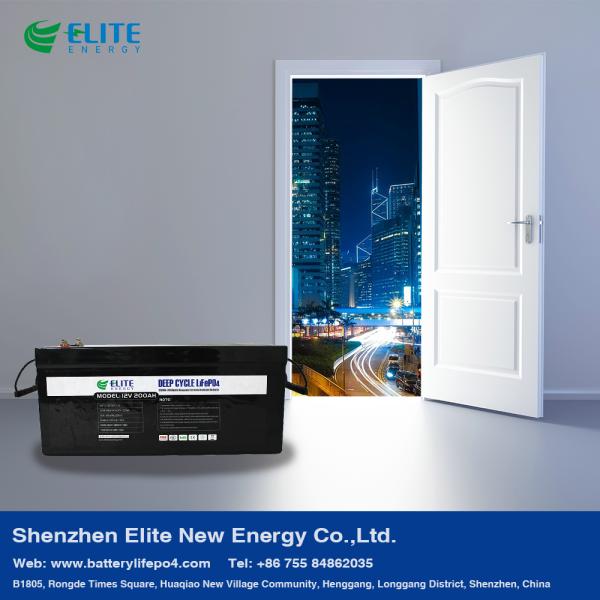 Safety Green 12V 200Ah LiFePO4 Battery 12.8V Lithium Battery