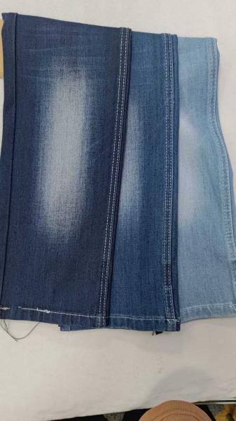 12.5 oz bleu foncé avec une largeur totale de 168-170 cm Tissu denim étirable léger JSD3438-2 pour pantalon de mode