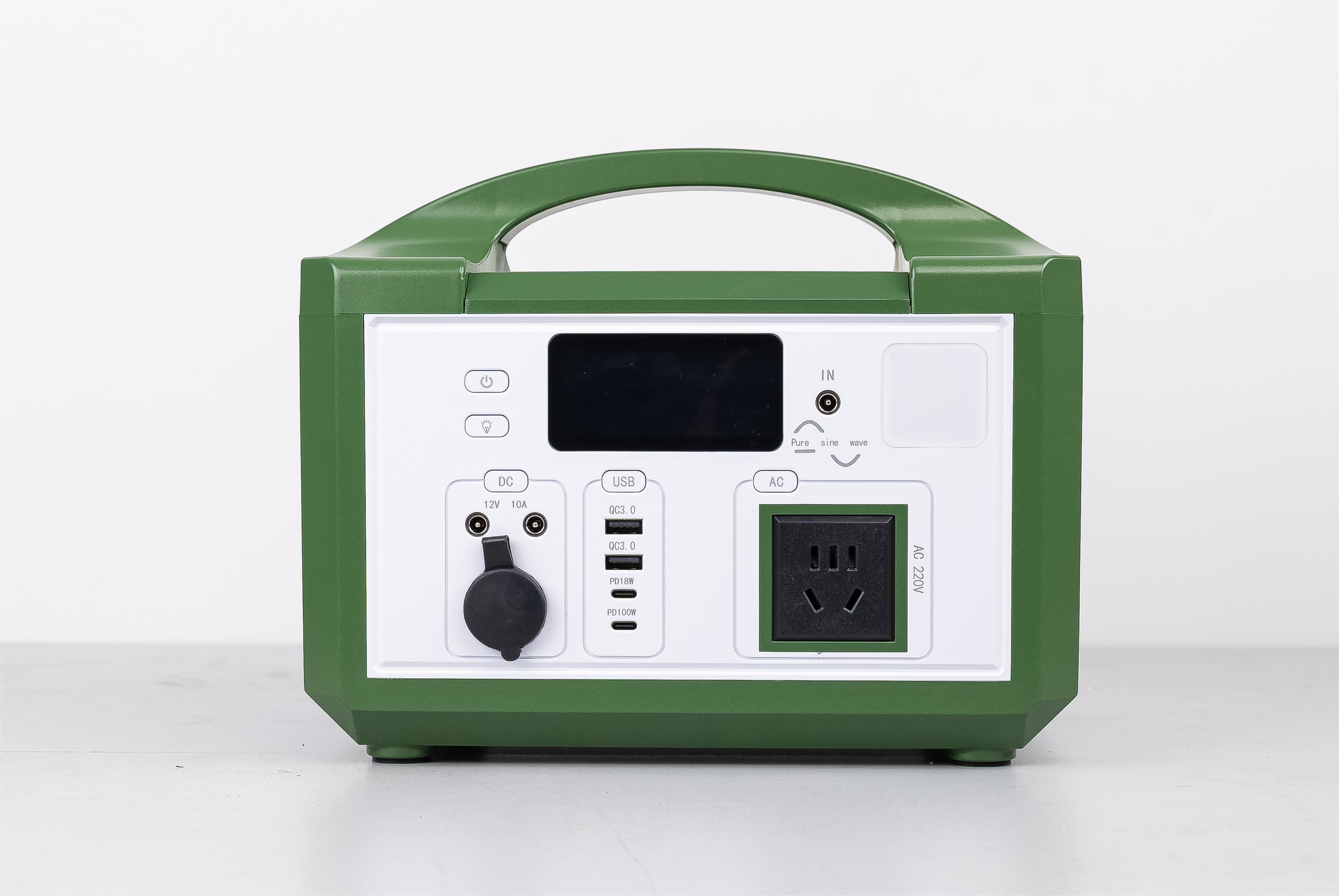 Водонепроницаемая IP51 600W AC 12V MPPT солнечный контроллер портативная солнечная электростанция с одобрением CE