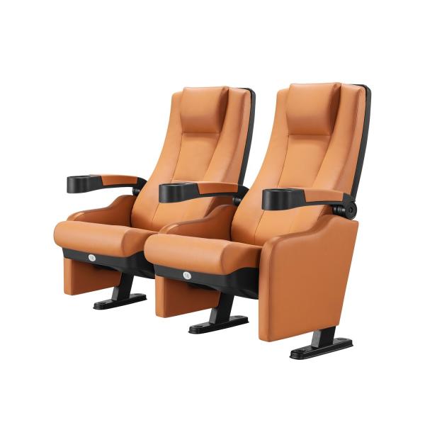 Fabric Cover And Wooden Frame Home Cinema Seating Contemporary Customizable