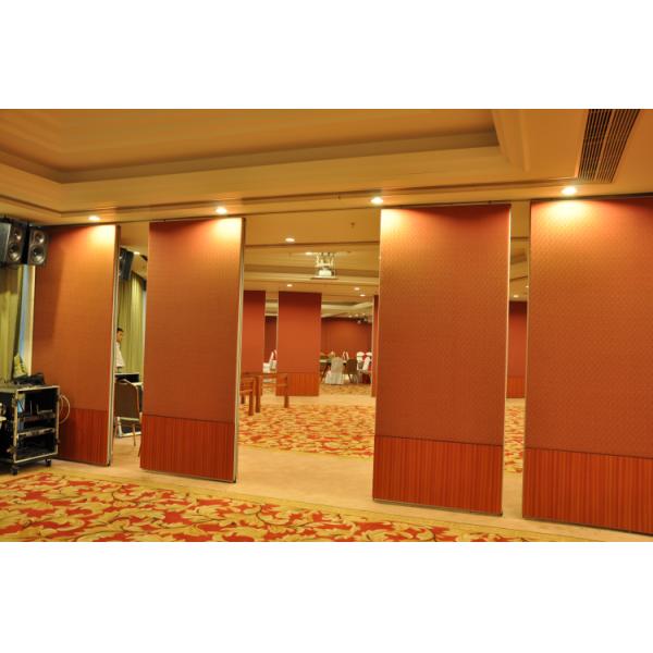 Панель раздела рассекателя комнаты Халл банкета акустическая передвижная портативная путем складывать и двигать