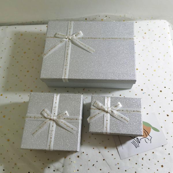 Customizable Size Empty Rectangular Gift Box Packaging Factory