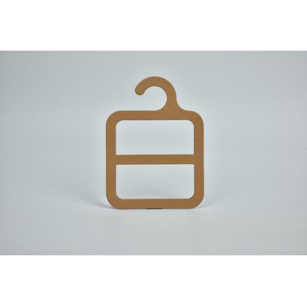 Cintres à écharpe en carton avec logo personnalisé, biodégradables, épaisseur 2,5 mm, 3 mm, 3,5 mm