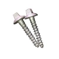 Ancla concreta constructiva del tornillo de tornillo de Dacromet de la perforación del uno mismo del perno del ancla de hex. de la cabeza de la perforación resistente concreta del uno mismo