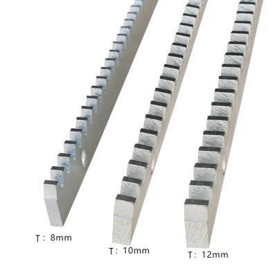M4 Automatic Door Fittings Metal And Nylon Gear Rack For Sliding Gate Operator