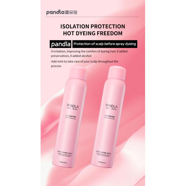 Pandla OEM 200ml Scalp Hydrate Protection Isolate Spray Professional Scalp & Hair Guard for Coloring, Bleaching, Perming