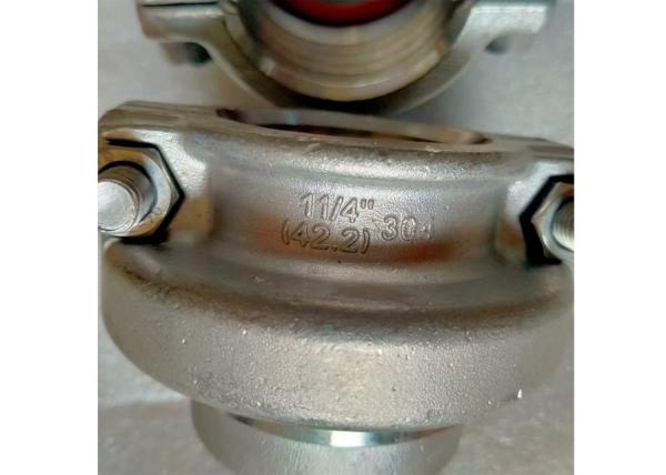 1.25 pouces 1 1/4  42.2 mm en acier inoxydable Caps de fin d'étanchéité de précision
