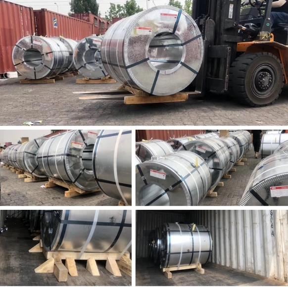 G60 G90 Galvanized Steel Coil Strip 700mm Dx51d SPCC SGCC