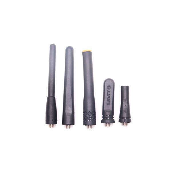 Black 2w UHF VHF Fm Walkie Talkie Rubber Antenna for Long Distance Communication