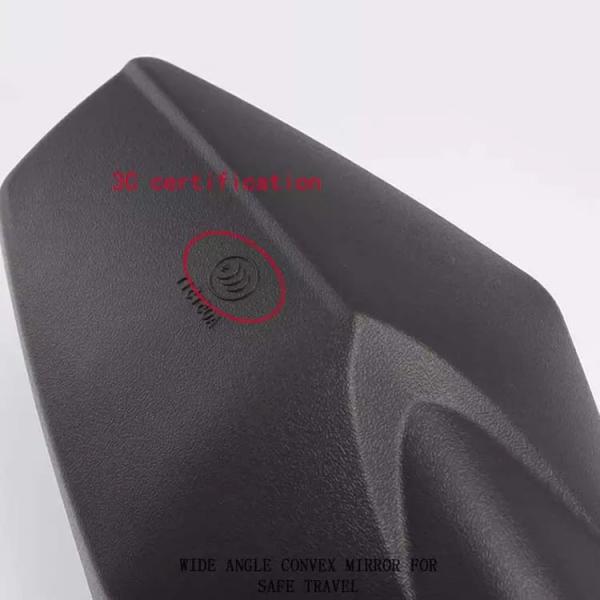 Universal Scooter Hand Bar Mirrors Motorcycle Back View Mirror 14*9cm Glass Size
