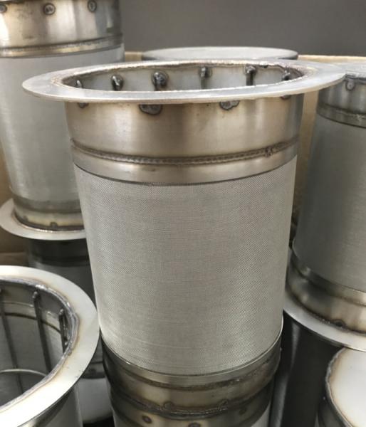 Corrosion Proof 80mm Diameter Metal Filter Cartridge For Water Treatment