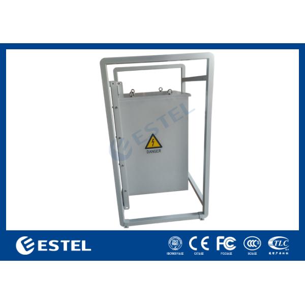 19 дюймовые шкафы для наружного телекоммуникационного оборудования IP55 водонепроницаемый корпус на полу