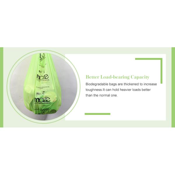 OEM высокоскоростной биоразлагаемой полиэтиленовой футболки пластиковые сумки для покупок