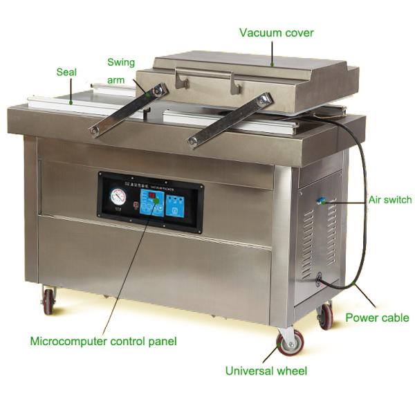 Commercial Chamber Vacuum Packing Machine 220V 380V