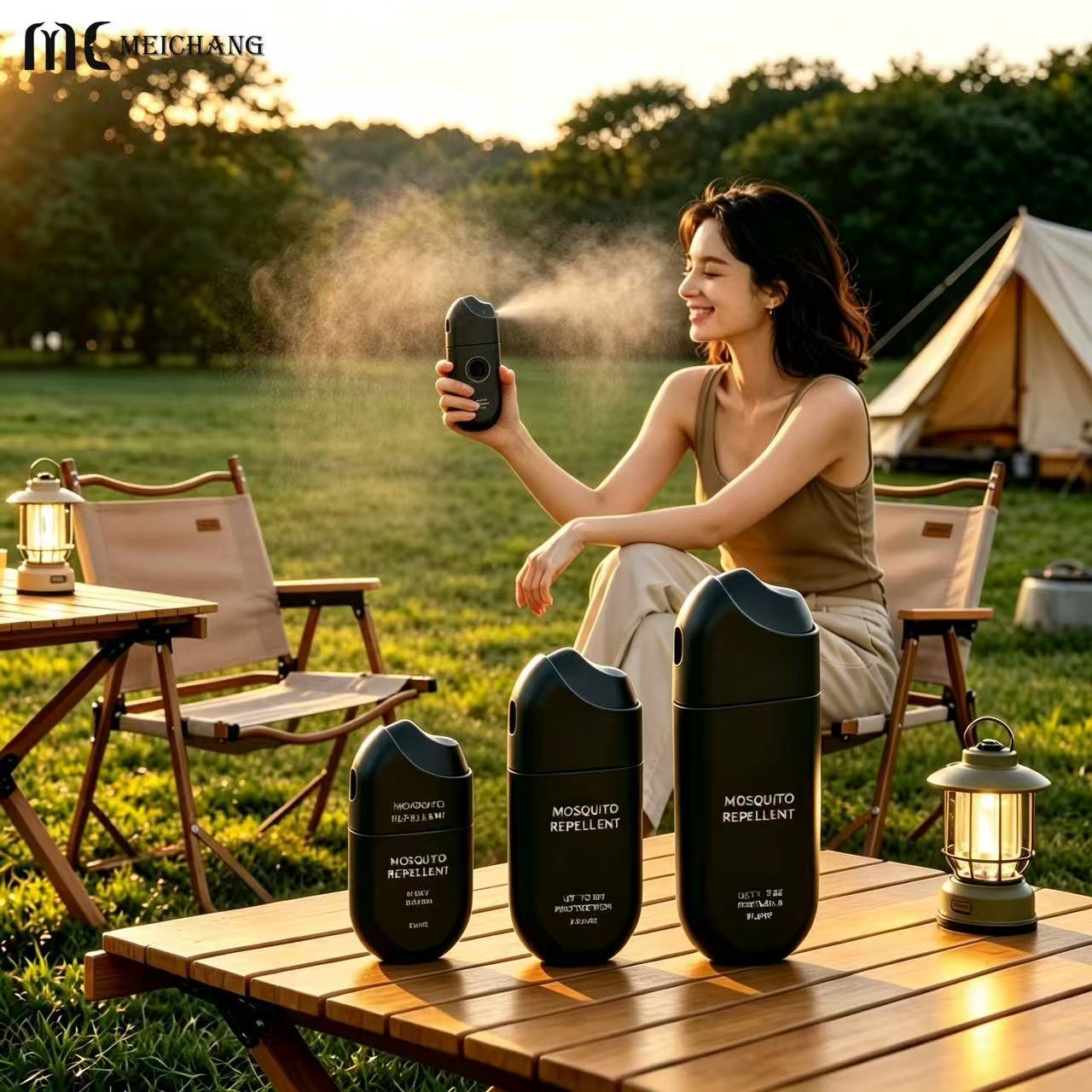10ml, 15ml, 20ml Pebble Shaped Refillable Fine Mist Spray Bottle (MC-1211)