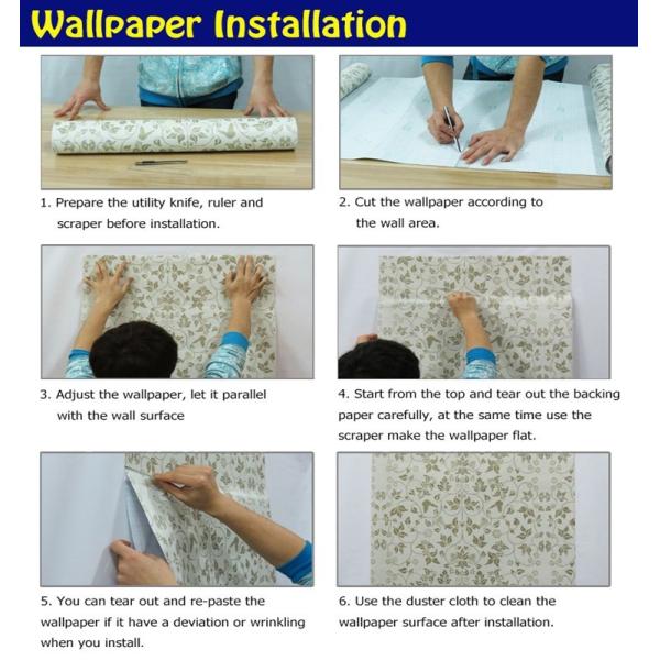 Le papier peint en brique en pierre 3D est écologique