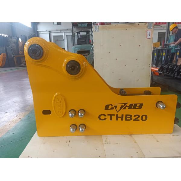 Marteau de pile hydraulique de Post Driver Yakai CTHB20 d'excavatrice de Q345B