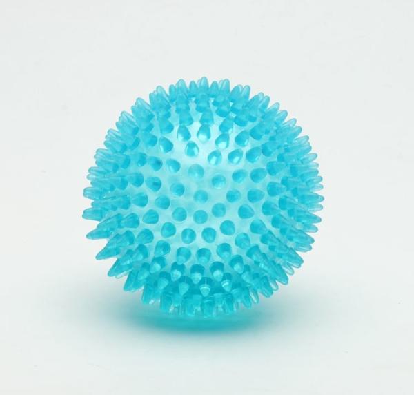 Eco - Friendly TPR Dog Toy Interactive Spiky Bouncing Ball For Large Dog