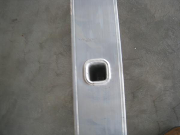 Single Section Aluminium Ladders / Commercial Step Ladders With 10 Steps