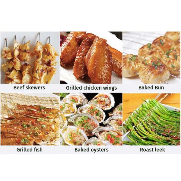 Integrated Tricycle Box Structure Bbq Vending Cart