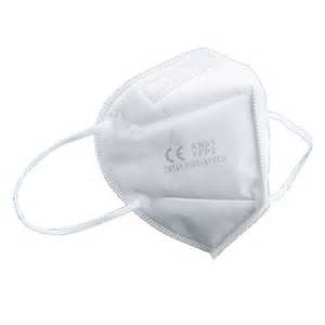 Anti Dust Foldable FFP2 Mask , FFP2 Particulate Filter Face Mask Fiberglass Free